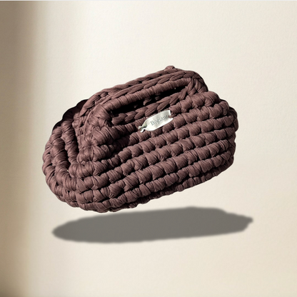 Espresso Brown Jazz Clutch